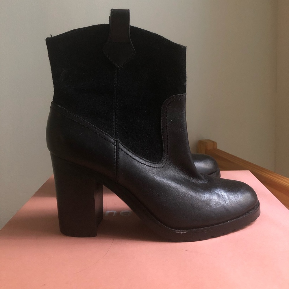 Ralph Lauren leather booties